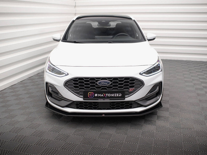 Maxton Design - Front Splitter V.6 Ford Focus ST / ST-Line Mk4 Facelift