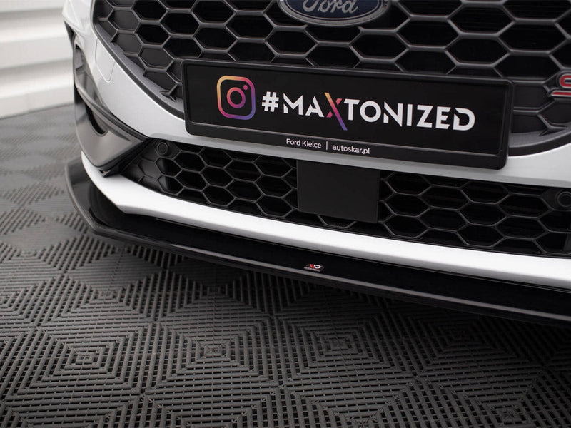 Maxton Design - Front Splitter V.6 Ford Focus ST / ST-Line Mk4 Facelift