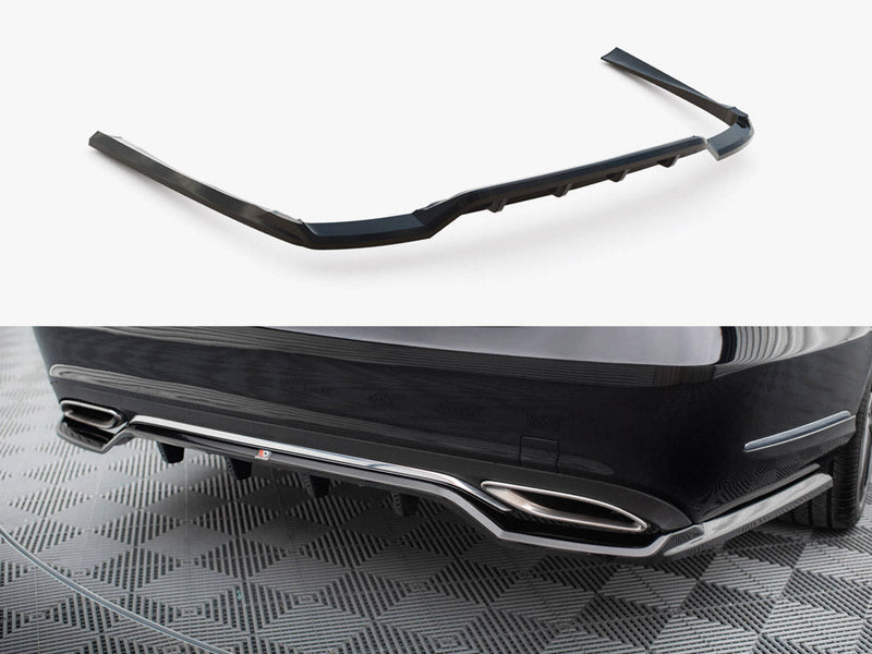 Maxton Design - Rear Splitter (Vertical Bars) Mercedes-Benz E W212 Facelift