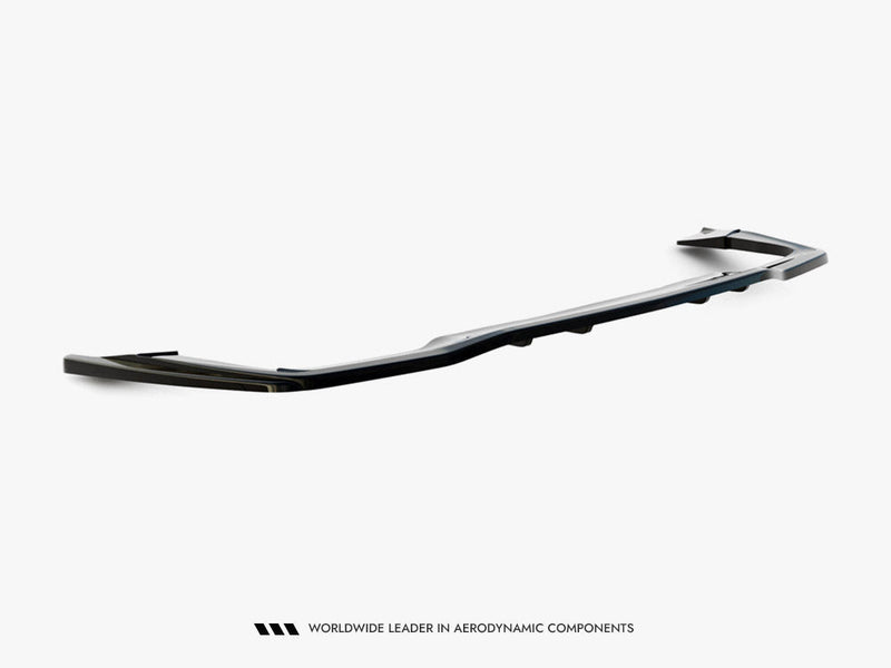 Maxton Design - Rear Splitter (Vertical Bars) Mercedes-AMG C 63AMG Coupe AMG Aero Pack C205 Facelift