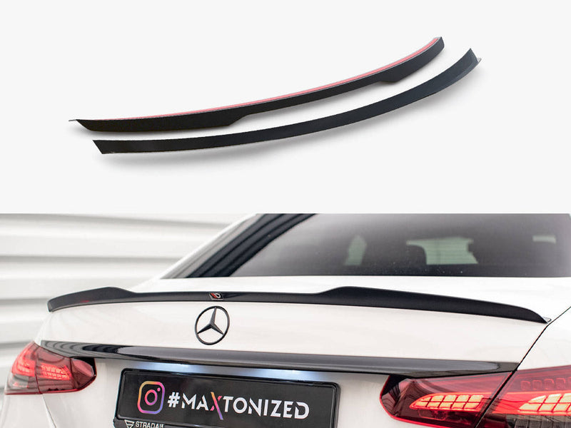 Maxton Design - SPOILER CAP MERCEDES E SEDAN AMG LINE W213 FACELIFT