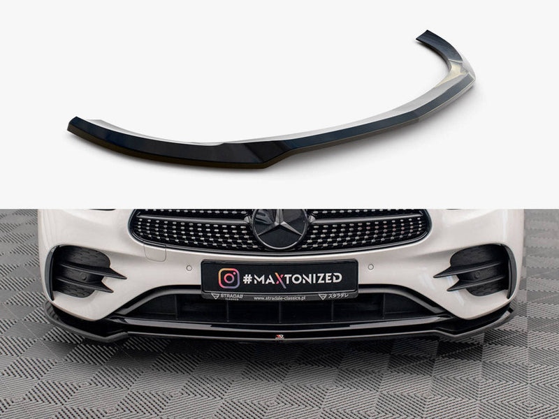 Maxton Design - FRONT SPLITTER V.1 MERCEDES E AMG LINE W213 FACELIFT