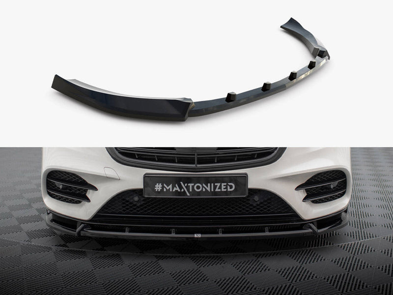 Maxton Design - Front Splitter V.2 Mercedes-Benz S AMG-Line W222 Facelift