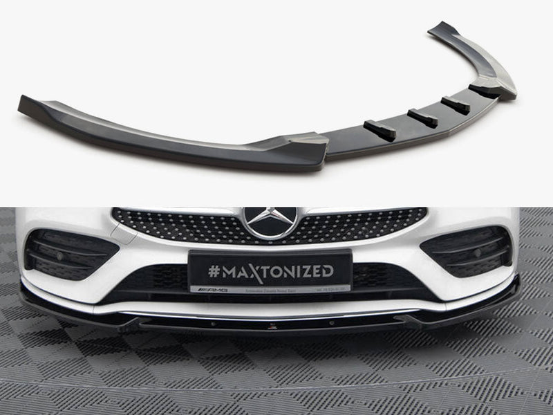 Maxton Design - Front Splitter V.2 Mercedes-Benz CLA A35 AMG / AMG-Line C118