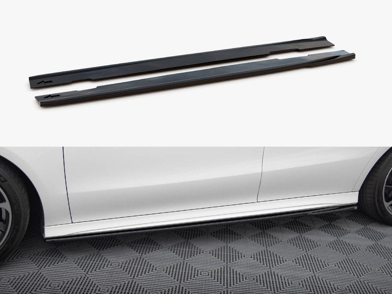 Maxton Design - SIDE SKIRTS DIFFUSERS MERCEDES-BENZ CLA AMG-LINE C118