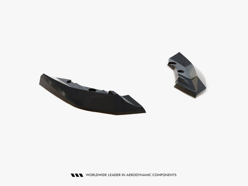 Maxton Design - Rear Side Splitters V.2 BMW 1 M-Pack F70