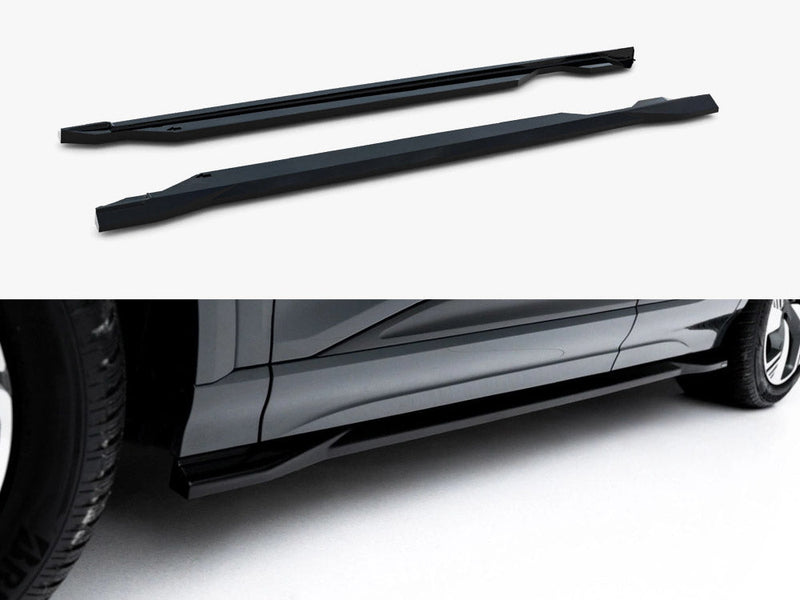 Maxton Design - Side Skirt Diffusers Audi Q6 e-tron Standard / S-Line / SQ6 e-tron SUV / Sportback Mk1