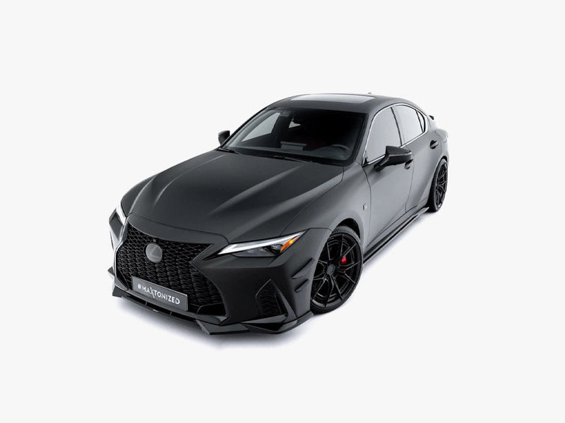Maxton Design - Front Splitter V.2 Lexus IS 500 Mk3 Facelift 2 (XE30)