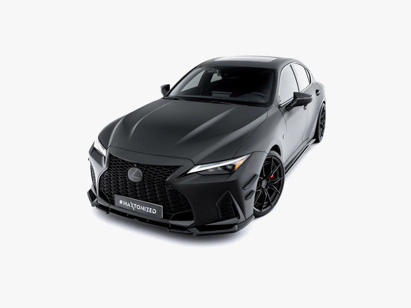 Maxton Design - Front Splitter V.1 Lexus IS 500 Mk3 Facelift 2 (XE30)