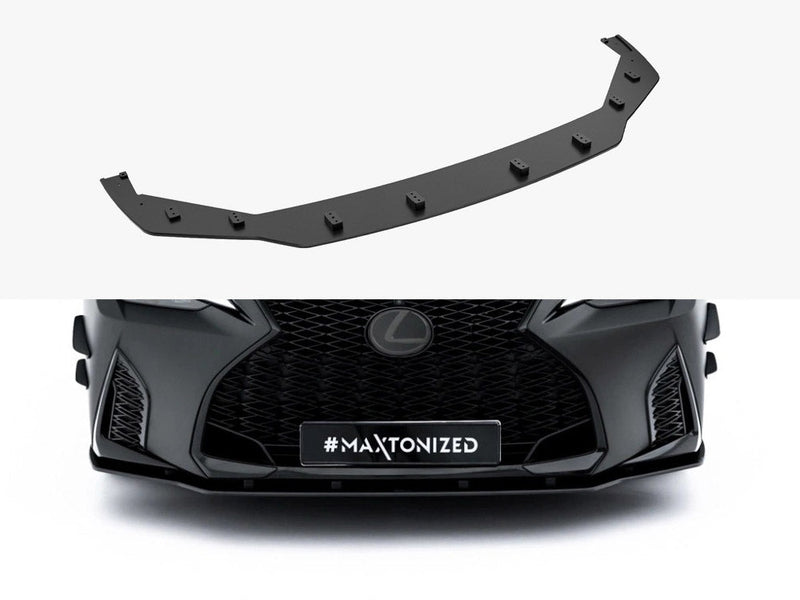 Maxton Design - Street PRO Front Splitter Lexus IS 500 Mk3 Facelift 2 (XE30)