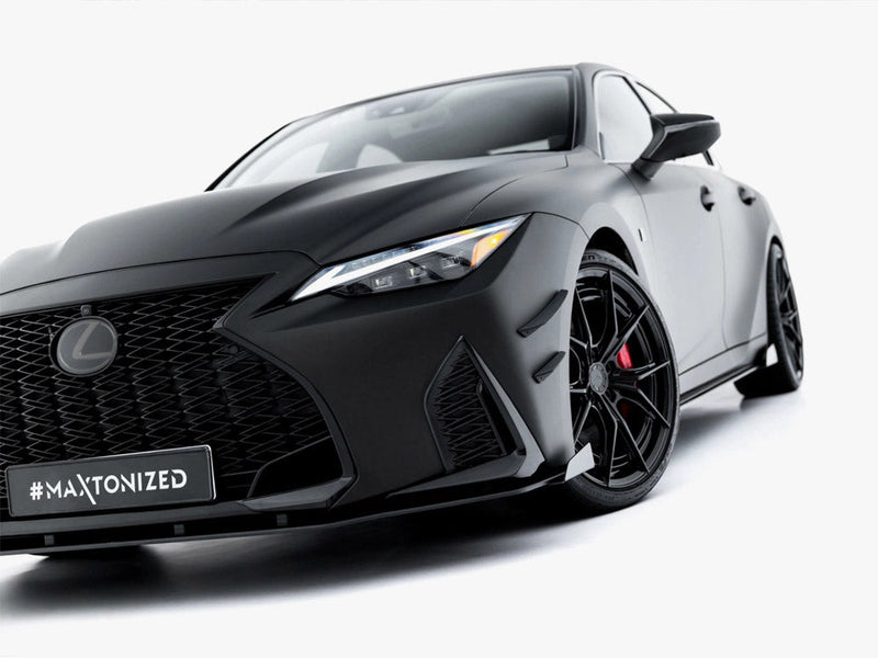 Maxton Design - Street PRO Front Splitter + Flaps Lexus IS 500 Mk3 Facelift 2 (XE30)
