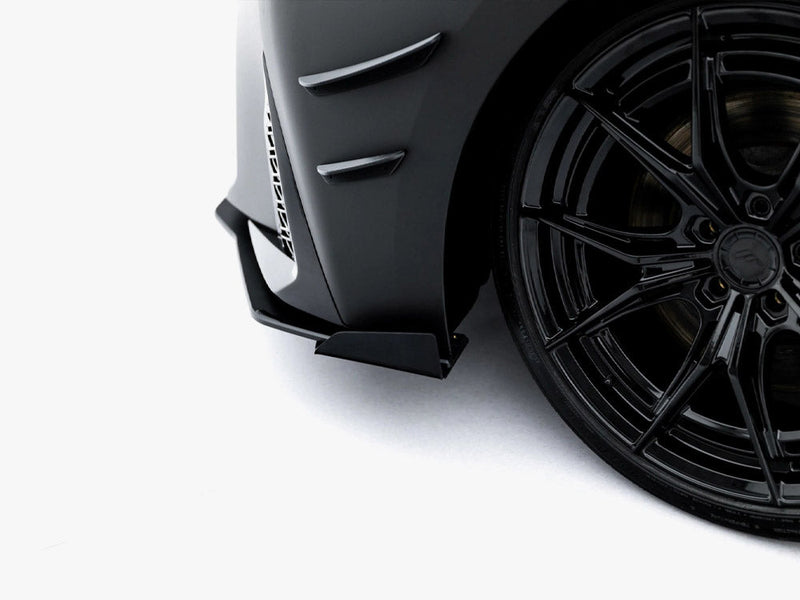 Maxton Design - Street PRO Front Splitter + Flaps Lexus IS 500 Mk3 Facelift 2 (XE30)