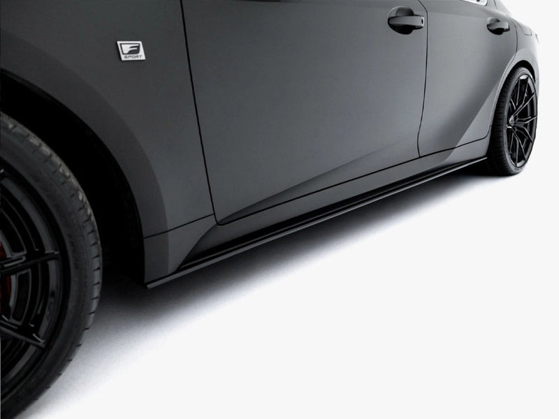 Maxton Design - Street PRO Side Skirt Diffusers Lexus IS 500 Mk3 Facelift 2 (XE30)