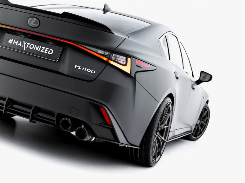 Maxton Design - Street PRO Rear Side Splitters Lexus IS 500 Mk3 Facelift 2 (XE30)
