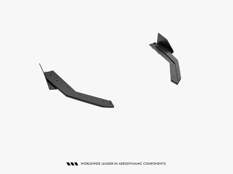 Maxton Design - Street PRO Rear Side Splitters + Flaps Lexus IS 500 Mk3 Facelift 2 (XE30)