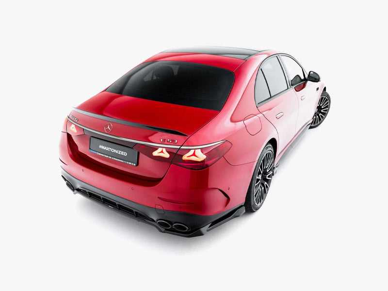 Maxton Design - Rear Splitter (Vertical Bars) Mercedes-AMG E53 Sedan / Estate W214