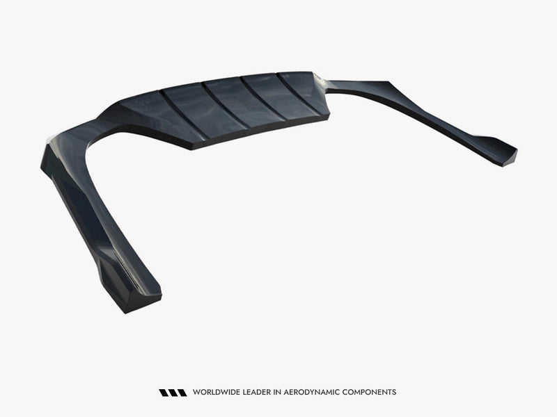 Maxton Design - Rear Splitter (Vertical Bars) Mercedes-AMG E53 Sedan / Estate W214