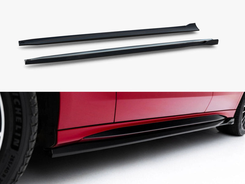 Maxton Design - Side Skirt Diffusers Mercedes-AMG E53 Sedan / Estate W214