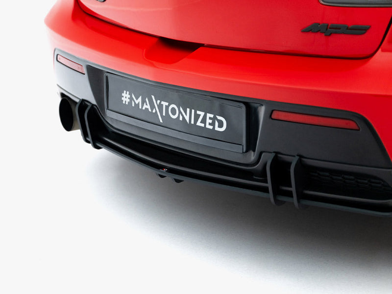 Maxton Design - Street PRO Rear Diffuser Mazda 3 MPS Mk1 EU Version