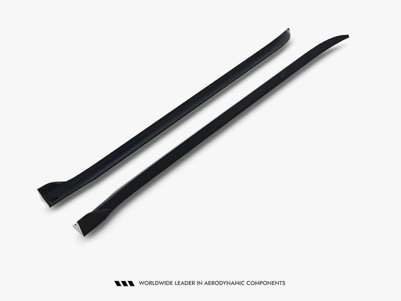 Maxton Design - Side Skirt Diffusers Tesla Model Y Premium Mk1 Facelift