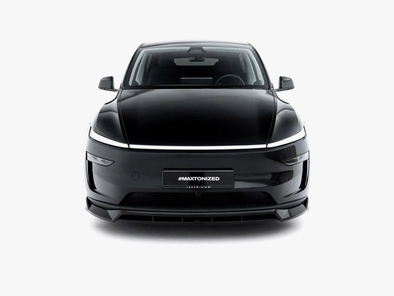 Maxton Design - Front Splitter Tesla Model Y Premium Mk1 Facelift