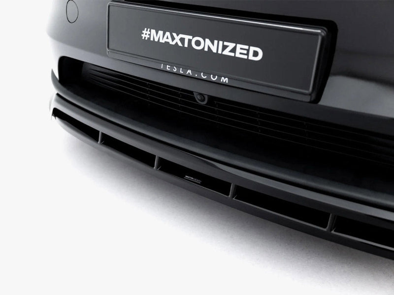 Maxton Design - Front Splitter Tesla Model Y Premium Mk1 Facelift