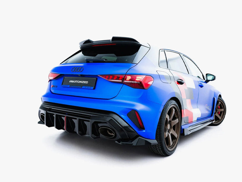 Maxton Design - Rear Side Splitters V.3 Audi RS3 Sportback 8Y Facelift