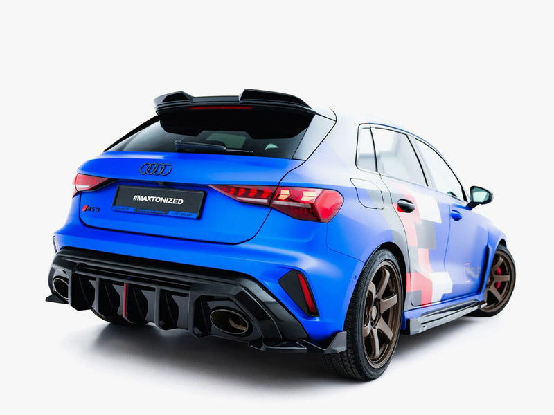 Maxton Design - Rear Side Splitters V.2 Audi RS3 Sportback 8Y Facelift