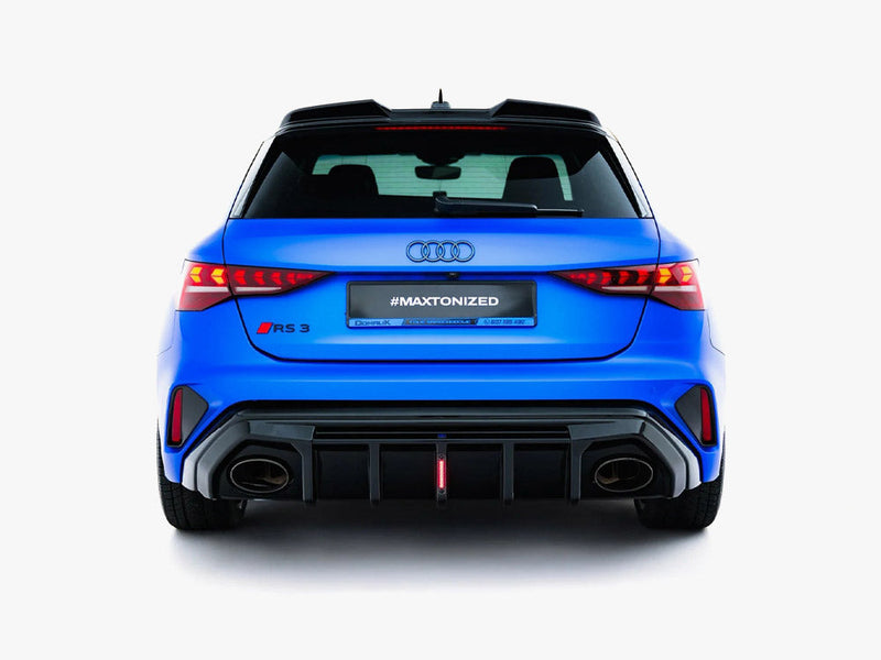 Maxton Design - Rear Valance Audi RS3 8Y Sportback 8Y Facelift (Version with LED light)