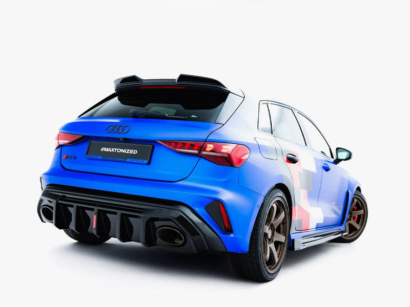 Maxton Design - Rear Valance Audi RS3 8Y Sportback 8Y Facelift (Version with LED light)