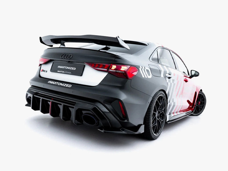 Maxton Design - Rear Side Splitters V.2 Audi RS3 Sedan 8Y Facelift