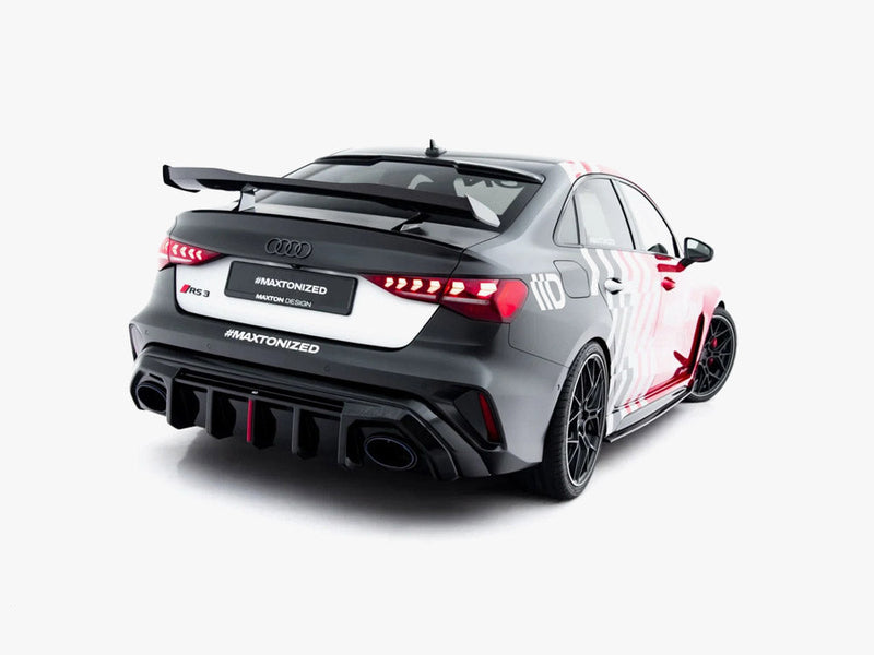 Maxton Design - Rear Valance Audi RS3 Sedan 8Y Facelift (Version with original reflector)