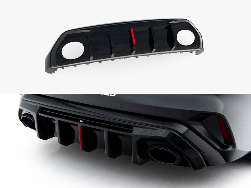 Maxton Design - Rear Valance Audi RS3 Sedan 8Y Facelift (Version with original reflector)