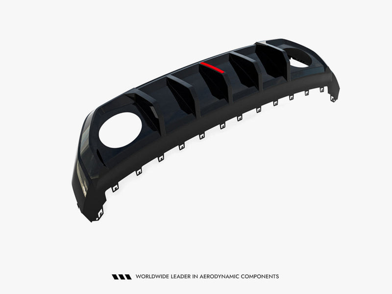 Maxton Design - Rear Valance Audi RS3 Sedan 8Y Facelift (Version with original reflector)