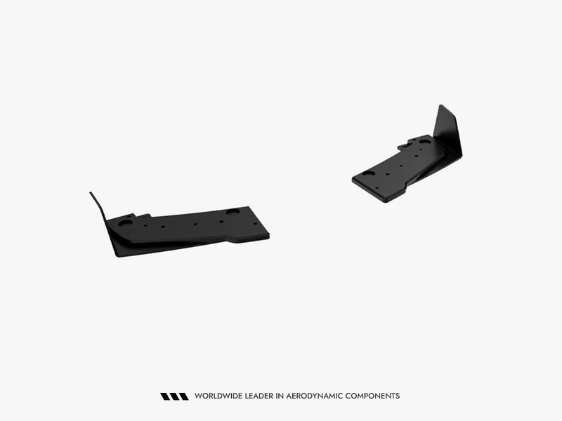 Maxton Design -Street PRO Rear Side Splitters + Flaps Toyota GR Yaris Mk4 Facelift