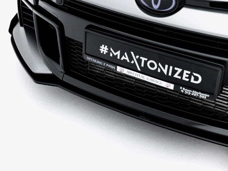 Maxton Design - Street PRO Front Splitter + Flaps Toyota GR Yaris Mk4 Facelift