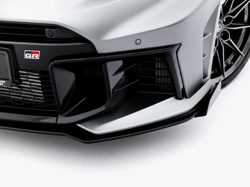 Maxton Design - Street PRO Front Splitter + Flaps Toyota GR Yaris Mk4 Facelift