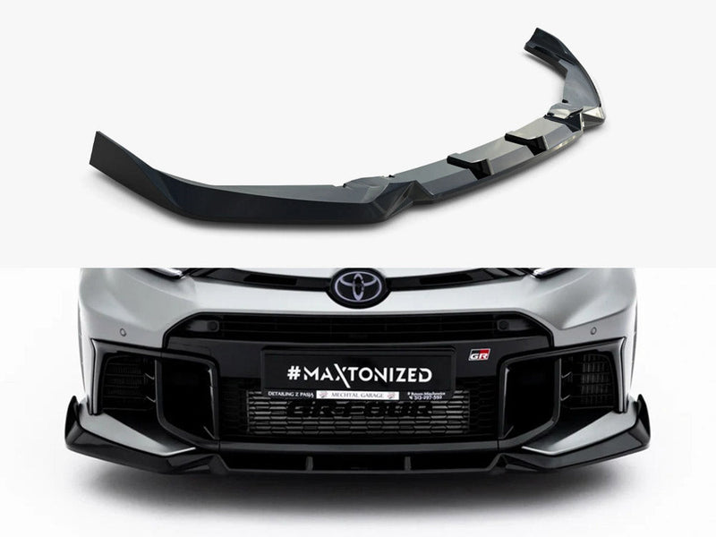 Maxton Design - Front Splitter V.2 Toyota GR Yaris Mk4 Facelift