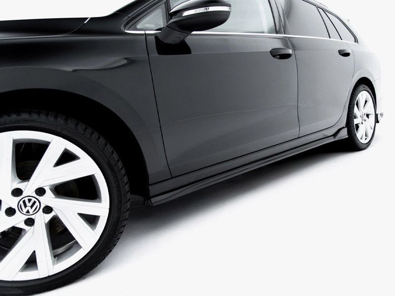 Maxton Design - Side Skirt Diffusers Volkswagen Golf Variant Mk8 Facelift