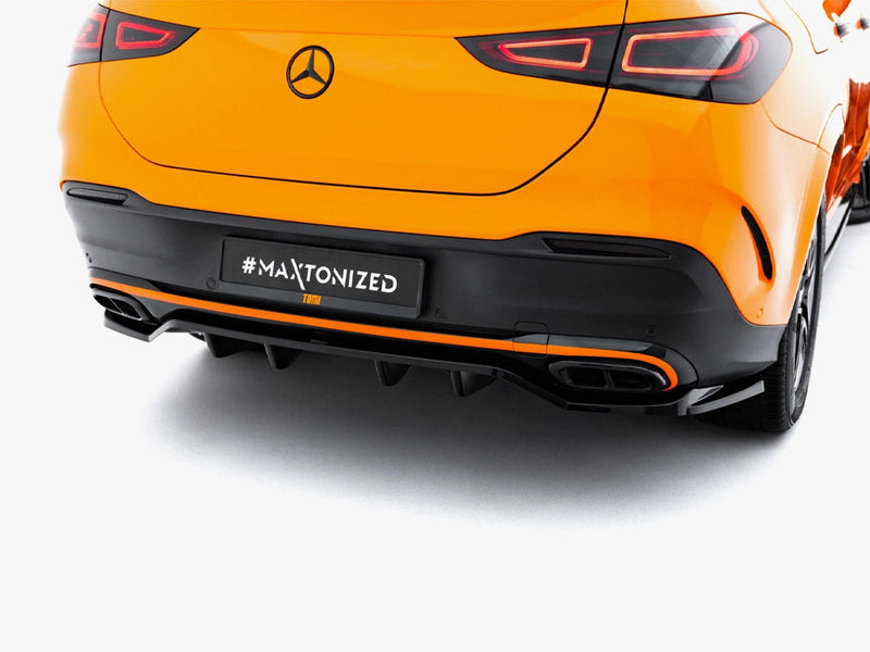 Maxton Design - Rear Splitter (Vertical Bars) V.2 Mercedes-Benz GLE Coupe AMG-Line C167 / C167 Facelift