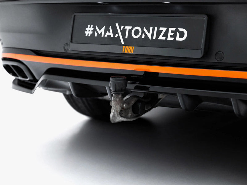 Maxton Design - Rear Splitter (Vertical Bars) V.2 Mercedes-Benz GLE Coupe AMG-Line C167 / C167 Facelift