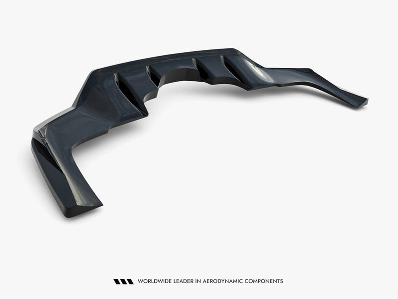 Maxton Design - Rear Splitter (Vertical Bars) V.2 Mercedes-Benz GLE Coupe AMG-Line C167 / C167 Facelift
