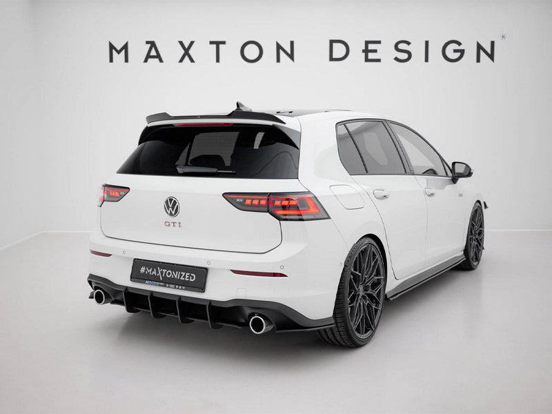 Maxton Design - Street PRO Rear Diffuser V.1 VW Golf 8 GTI