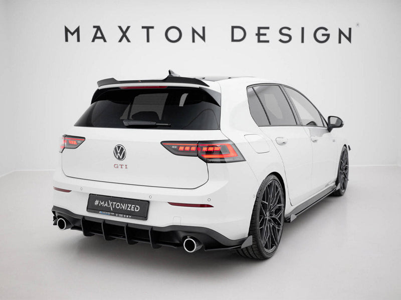 Maxton Design - Street PRO Rear Diffuser V.1 VW Golf 8 GTI