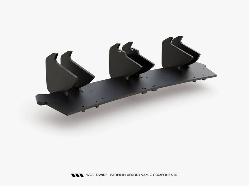 Maxton Design - Street PRO Rear Diffuser V.2 VW Golf 8 GTI