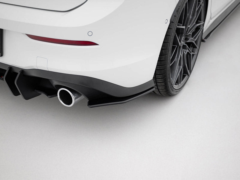 Maxton Design -  Street Pro Rear Side Splitters Volkswagen Golf GTI / GTE / R-Line Mk8