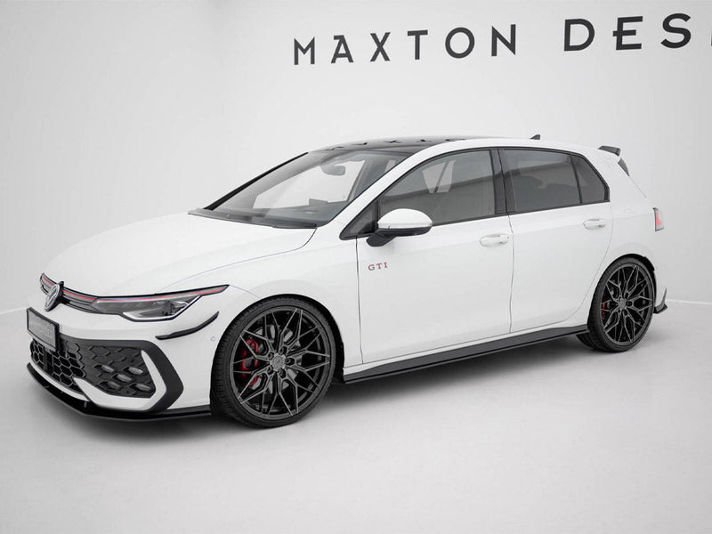 Maxton Design - Street Pro Side Skirts Diffusers Volkswagen Golf GTI / GTE / GTI Clubsport / R-Line Mk8