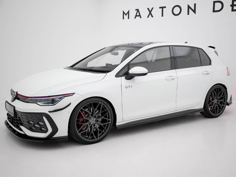 Maxton Design - SIDE SKIRTS DIFFUSERS V.1 VOLKSWAGEN GOLF GTI / GTE / GTI CLUBSPORT / R-LINE MK8