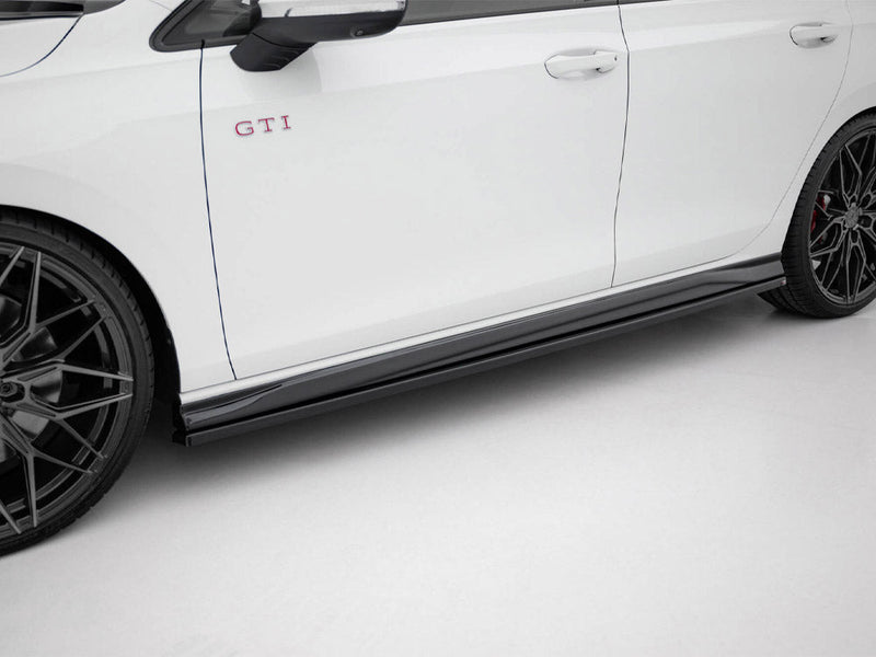 Maxton Design - Side Skirts Diffusers V.4 Volkswagen Golf GTI / GTE / GTI Clubsport / R-Line Mk8