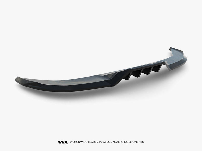 Maxton Design - Rear Splitter (Vertical Bars) V.4 Cupra Terramar Mk1 (Version with towbar)